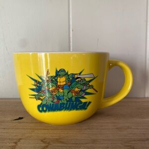 TMNT Yellow Cowabunga Kids Mug